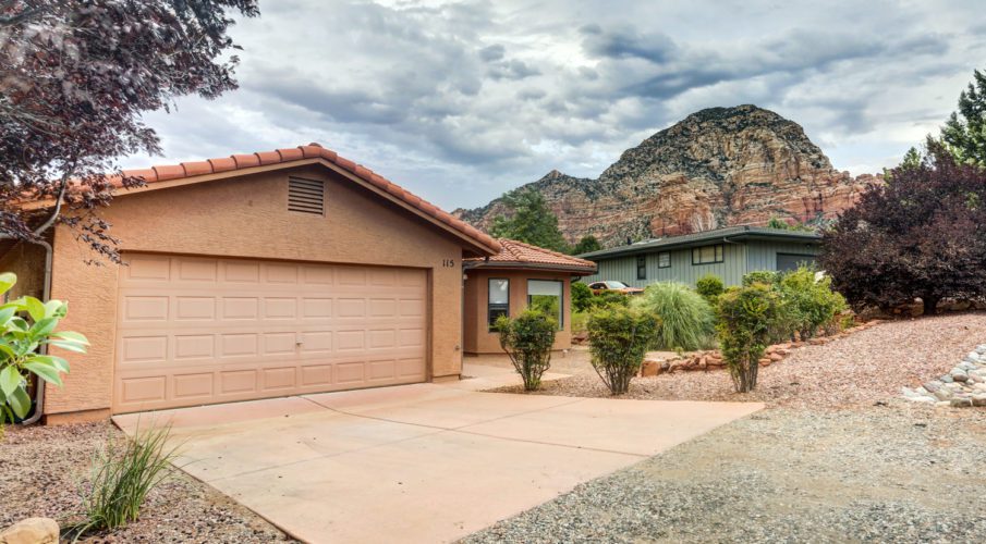 Front exterior. Sedona Airbnb #7.